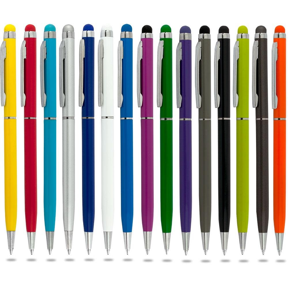large_2134 Promosyon Metal Touchpen Tükenmez Kalem | Kurumsal Lazer Baskılı Logo Seçeneği - Görsel 1