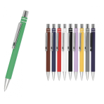 Mat Metal Tükenmez Kalem | Canlı Renk Seçenekli Kurumsal Logo Baskısı