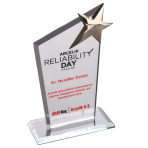 Asimetrik Kesim Kristal Ödüller | Yıldız Figürlü Tasarım - Görsel 3