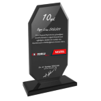 Sekizgen Kesim Kristal Ödül | Özel Üretim Kurumsal Başarı Plaketi - Görsel 2