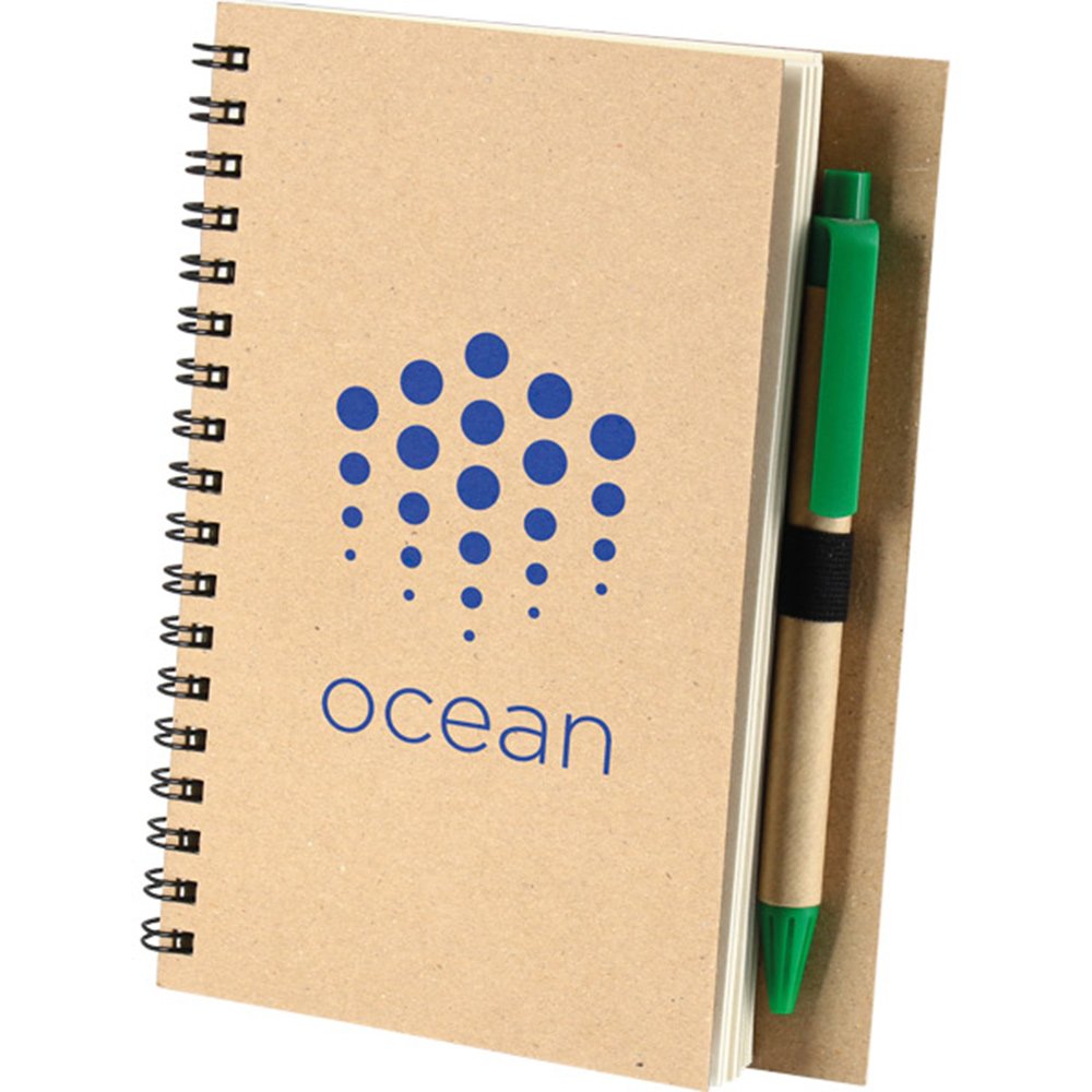 GD-060 Geri Dönüşümlü Spiralli Kraft Defter | Geniş Baskı Alanlı - Görsel 1