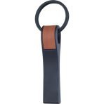 Modern Dikdörtgen Metal Anahtarlık | Renkli Deri Detaylı Lazer Baskılı - Görsel 6