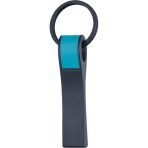 Modern Dikdörtgen Metal Anahtarlık | Renkli Deri Detaylı Lazer Baskılı - Görsel 7