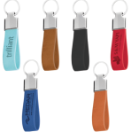 Deri Askılı Minimalist Metal Anahtarlık - Görsel 8