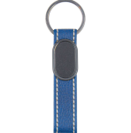 Oval Metal Panelli Deri Anahtarlık | Renkli Gövdeli Lazer Baskılı Kurumsal Hediye - Görsel 4