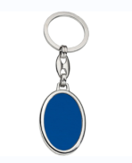Oval Metal Anahtarlık | Lazer, UV ve Tampon Baskı Uyumlu Tek Yön Promosyon - Görsel 2