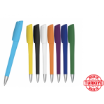 Renkli Plastik Promosyon Kalem | UV & Tampon Baskılı Yerli Üretim Kalem