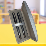 Karbon Desenli Lüks Kalem Seti | VIP Kurumsal Hediye ve Logolu Promosyon - Görsel 2