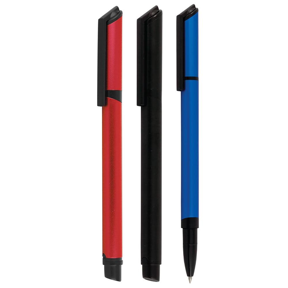 large_2127 Slim Metal Roller Kalem | Lazer Baskılı Modern Kurumsal Hediye - Görsel 1