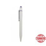 Plastik Touch Promosyon Kalem | UV & Tampon Baskılı Yerli Üretim Kalem