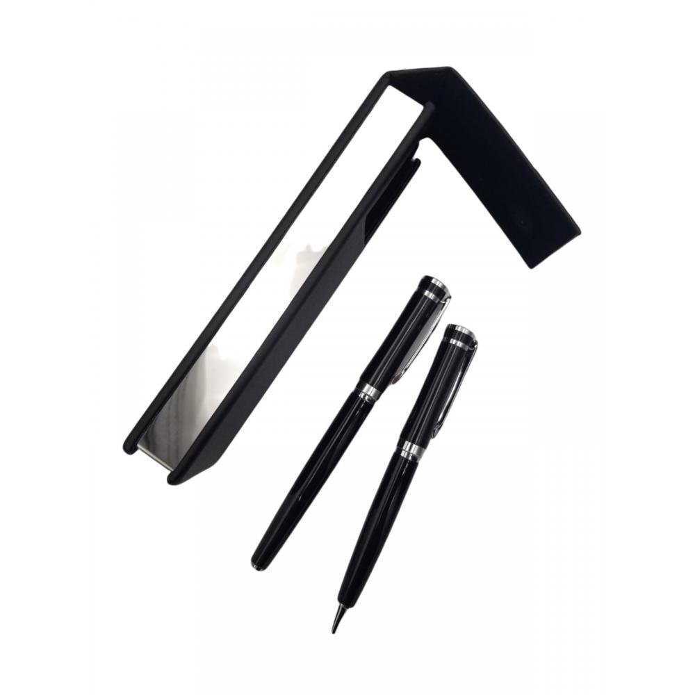 large_deri-metal-kutulu-ikili-set-1412-1412 Lüks Deri Kapaklı İkili Kalem Seti | VIP Lazer Baskılı Kurumsal Hediye ve Promosyon - Görsel 1