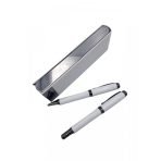 Lüks Deri Kapaklı Metal Kalem Seti | Kurumsal Hediye ve Lazer Baskılı VIP Promosyon - Görsel 3