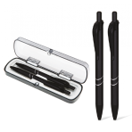 İkili Basmalı Metal Kalem Seti | Lazer, Renkli Baskılı Kutulu Kurumsal Hediye