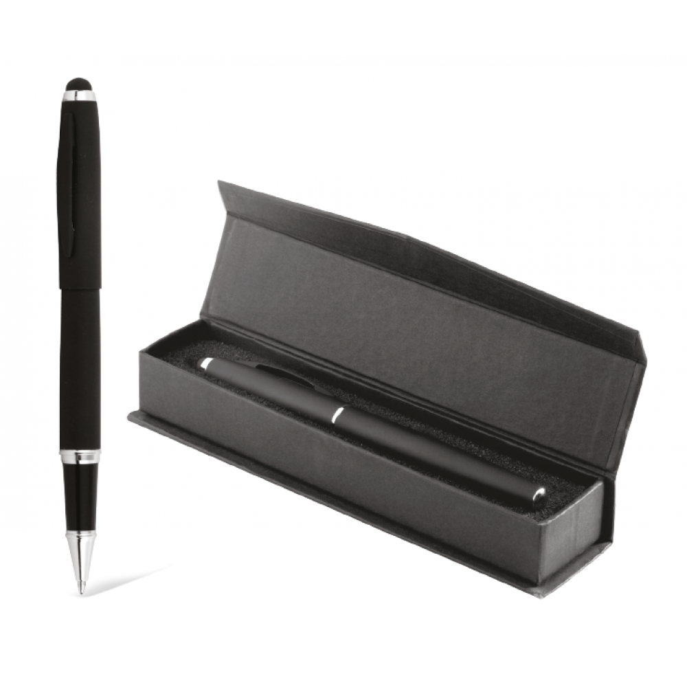 large_kalem-seti-6108 Touch Pen Özellikli Premium Roller Kalem Seti | Lazer Baskılı & Özel Kutulu Fonksiyonel VIP Hediye - Görsel 1
