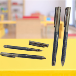 Karbon Fiber Dokulu İkili Kalem Seti | Lazer Baskılı Antrasit Detaylı VIP Kurumsal Hediye - Görsel 5