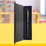 Minimalist Tasarım Premium Roller Kalem | Lazer Baskılı & Özel Sünger Yataklı VIP Kutu - Görsel 2