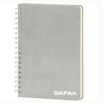 Dikişli Spiralli Defter | Tarihsiz Kurumsal Ajanda - Görsel 4