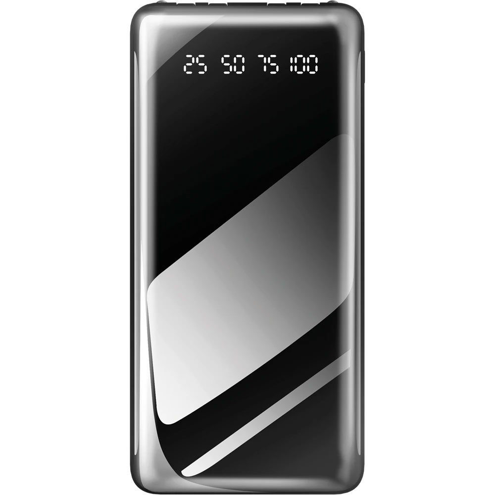 pwb-25_konsept Aynalı Dijital Göstergeli Powerbank | Akıllı LED Enerji Paneli - Görsel 1