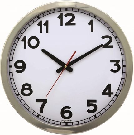 Logolu Çelik Duvar Saati