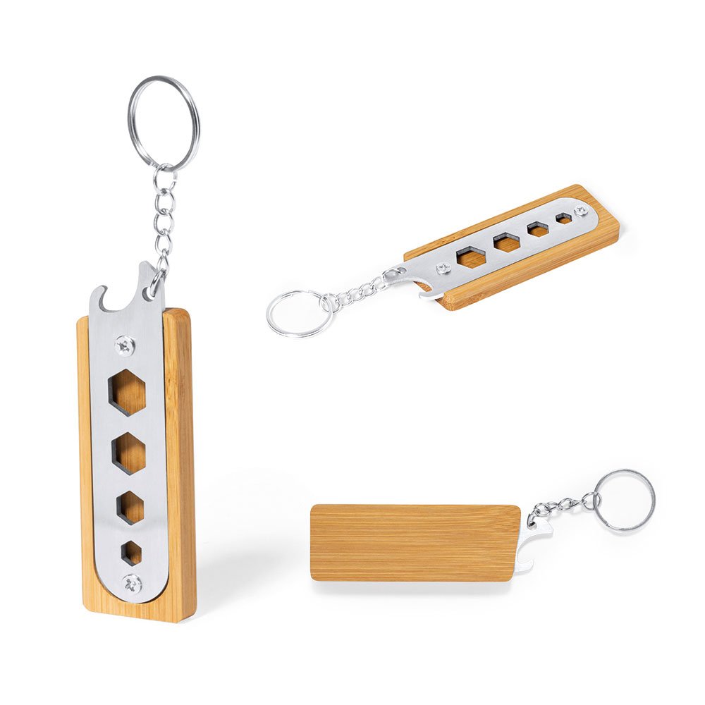 v_20192_cok-amacli-anahtarlik_owquT Bambu Çok Amaçlı Anahtarlık | UV & Tampon Baskıya Uygun - Açacak & Alyan Takımı - Görsel 1