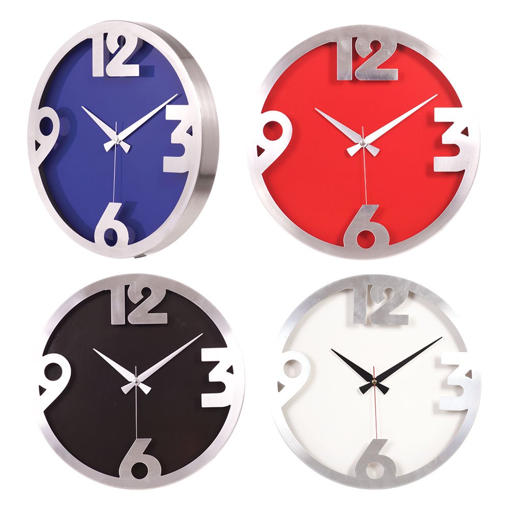 v_3269_aluminyum-duvar-saati_FlJja Büyük Rakamlı Duvar Saati | Özel Tasarım Kurumsal Saat - Görsel 1