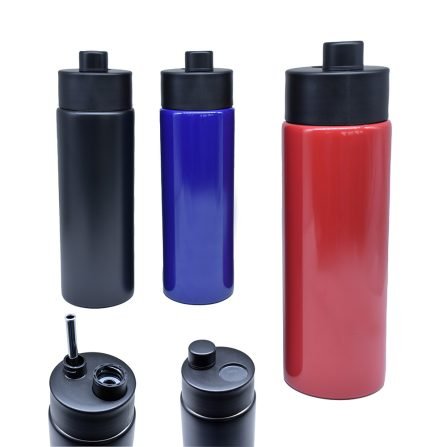 Pipetli Spor Matara 500 ml – Promosyon Vakumlu Çelik Suluk