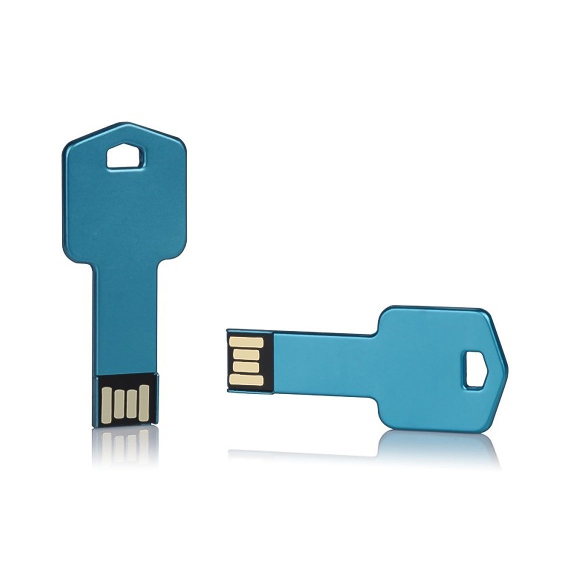 Anahtar-Usb-Bellek-AP-644 Beşgen Başlıklı Metal Anahtar USB Bellek - Görsel 1