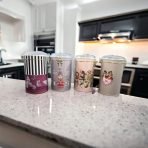 Vintage Dekoratif Metal Teneke Saklama Kutusu | Vakumlu Kapaklı - Görsel 2