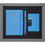 VIP Üçlü Kurumsal Hediye Seti | Termo Deri Defter, Metal İmza Kalemi ve Deri Kartvizitlik - Görsel 3