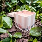 Dekoratif Mumlu Metal Teneke Kutu | Vintage Tasarımlı Aromatik Mum ve Saklama Kutusu - Görsel 4