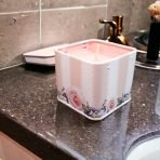 Dekoratif Mumlu Metal Teneke Kutu | Vintage Tasarımlı Aromatik Mum ve Saklama Kutusu - Görsel 3