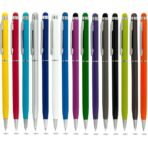 Touch Pen Metal Promosyon Kalem - Canlı Renklerli - Görsel 2