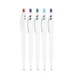 Kavisli Klipsli Plastik Promosyon Tükenmez Kalem - Görsel 2