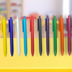 Minimalist Tasarım Plastik Promosyon Tükenmez Kalem - Görsel 2