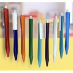 Geometrik Plastik Promosyon Tükenmez Kalem