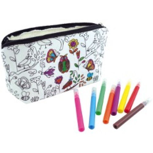 promosyon-boyanabilir-bez-canta-2-500x500 Boyanabilir Ham Bez Kalemlik | Çocuklar İçin Fermuarlı Aktivite Kalemliği - Görsel 1