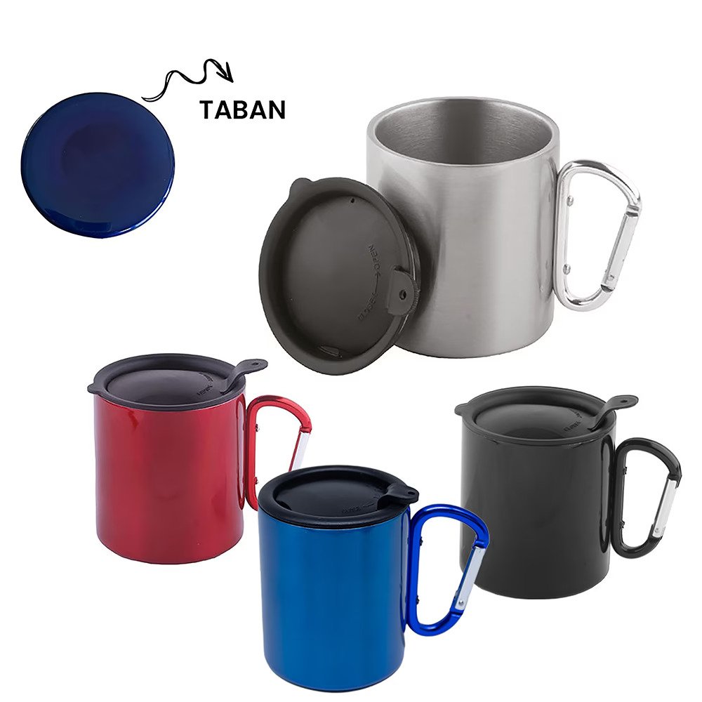 v_8148_termos-250-ml_vuN4f - Kopya Karabina Askılı Termos Bardak 400 ml – Promosyon Vakumlu Mug - Görsel 1