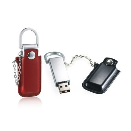 Koruma Kılıflı Deri USB Bellek