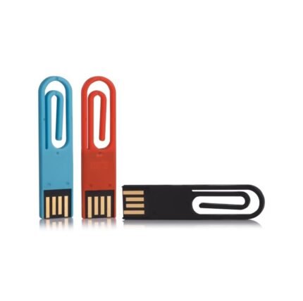 Ataş Tasarımlı İnce Mini USB Flash Bellek