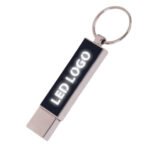 Işıklı Logo USB Bellek Anahtarlık