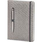 Kalem Yuvalı ve Lastik Tarihsiz Defter - Görsel 3